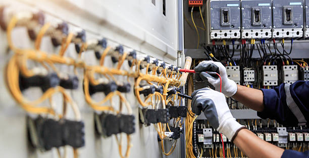 Professional Electrician technician working in Fairfax, VA